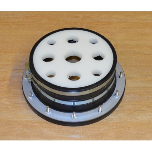 Cable Entry Bulkhead suitable for 7" (180mm) Duct to Seal upto 9 cable